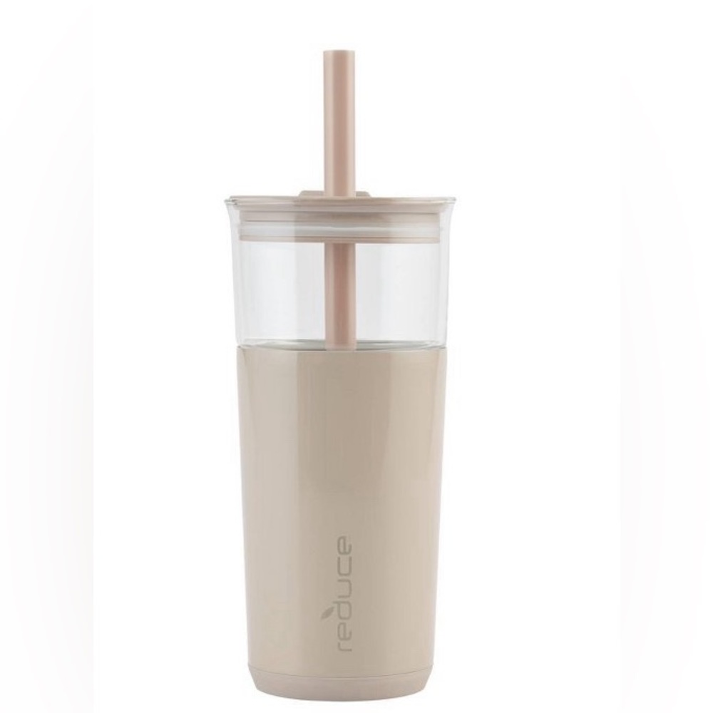Reduce 20oz Aspen Vacuum Insulated Stainless SteelGlass Tumbler with Lid & Straw